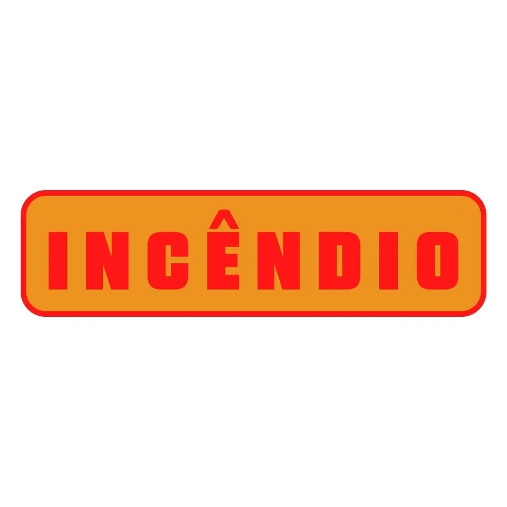 Adesivo Incêndio