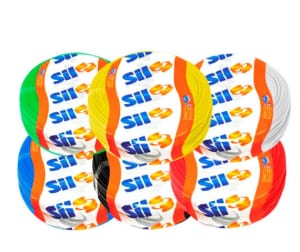 rolo cabo flexivel 2,5 mm² (01 de cada cor)