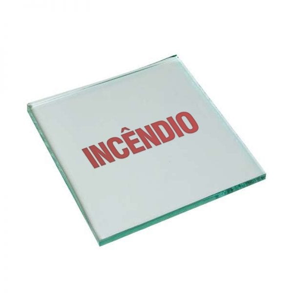 Vidro p/ Caixa de Incendio